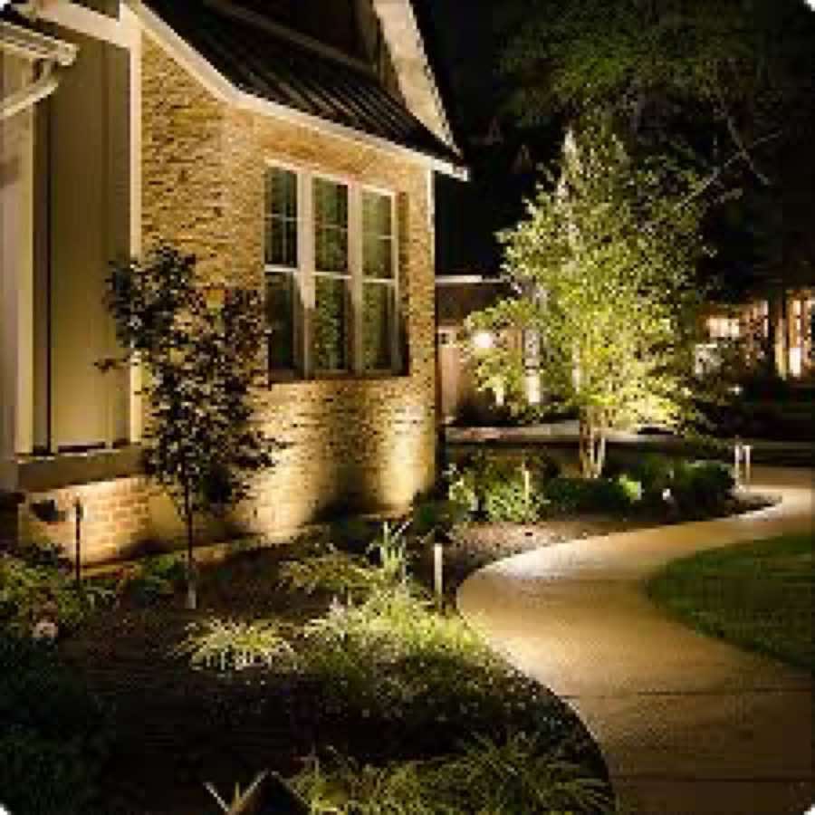 Pathway Illumination in Rockwall